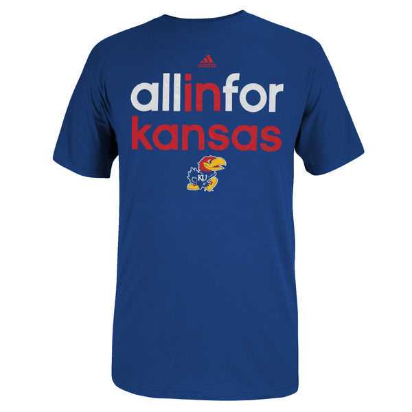 Kansas Jayhawks All In For WEM T-Shirt - Royal Blue,We sell and wholesale Kansas Jayhawks All In For WEM T-Shirt - Royal Blue on line form chian!